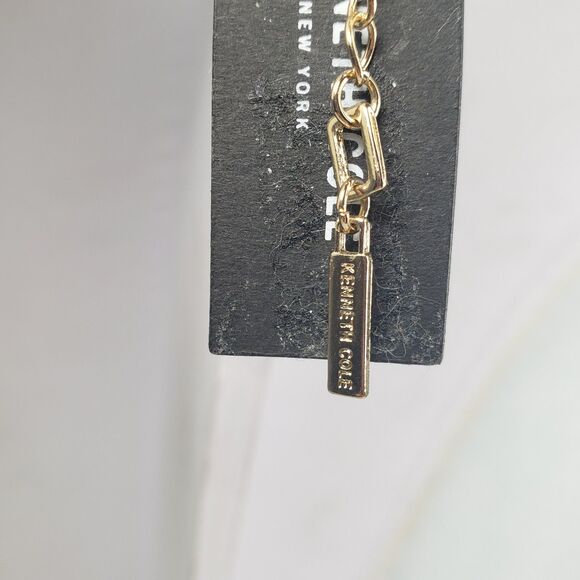 Vintage Kenneth Cole New York Dangle Bars Dangle Bars 24" Necklace w/6" Tassel - Picture 12 of 16
